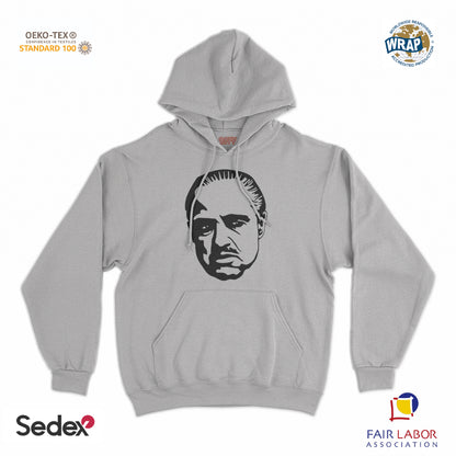 felpa_cappuccio cappuccio unisex- padrino nero