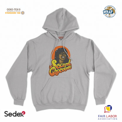 felpa_cappuccio cappuccio unisex- sexual chocolate