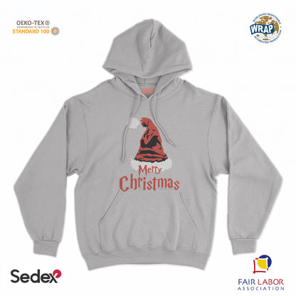 felpa_cappuccio cappuccio unisex- merry harry chistmas