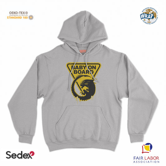felpa_cappuccio cappuccio unisex- baby on borad alieno