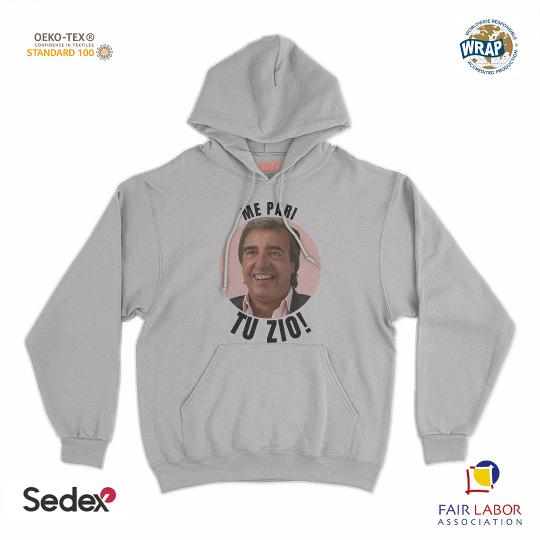 felpa_cappuccio cappuccio unisex- me pari tu zio
