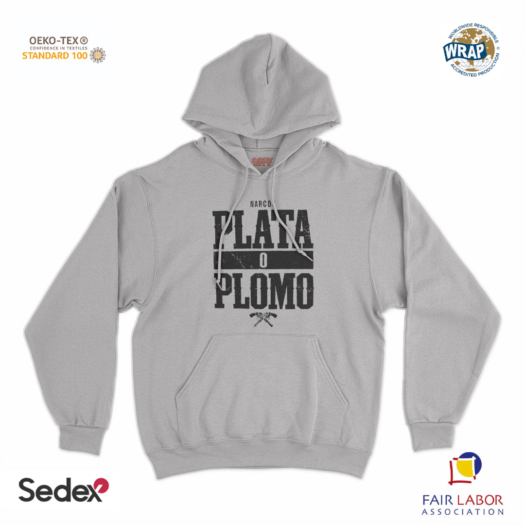 felpa_cappuccio cappuccio unisex- plata o plomo