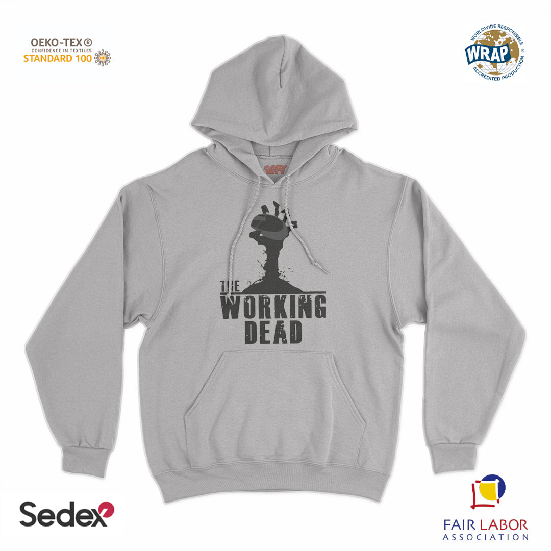 felpa_cappuccio cappuccio unisex- the working dead