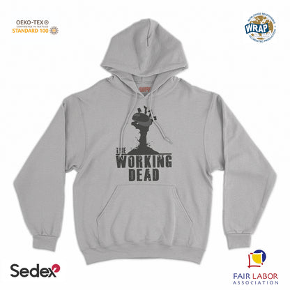 felpa_cappuccio cappuccio unisex- the working dead