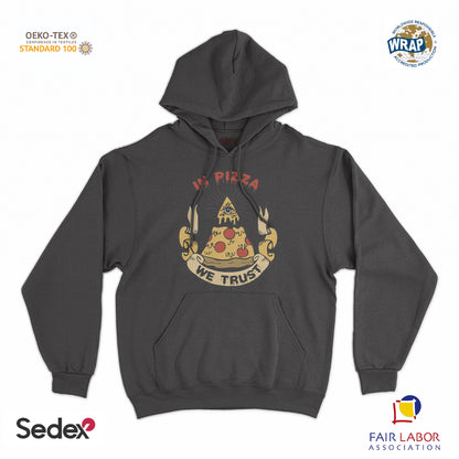 felpa_cappuccio cappuccio unisex- in pizza we trust illuminati