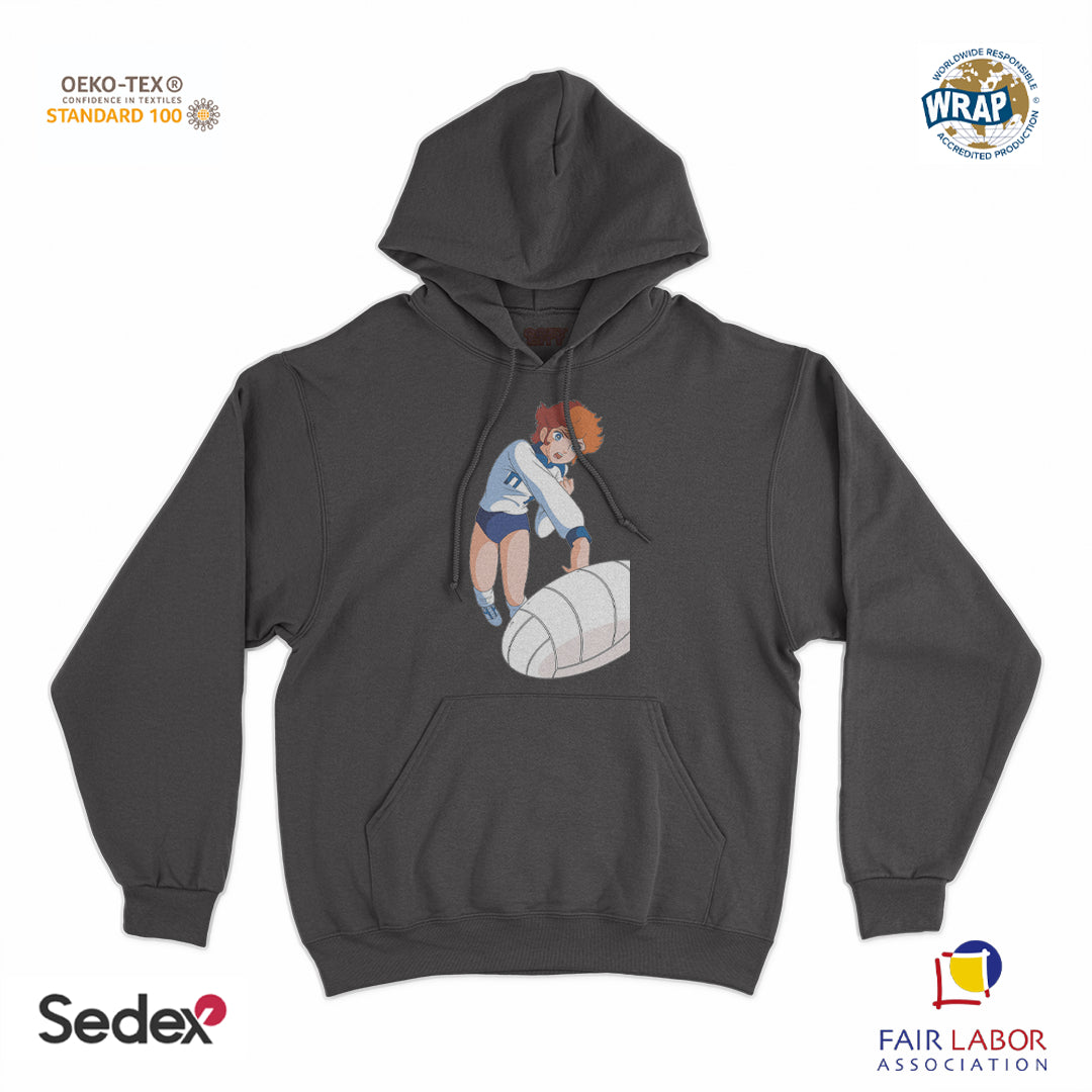 felpa_cappuccio cappuccio unisex-mila pallavolo manga