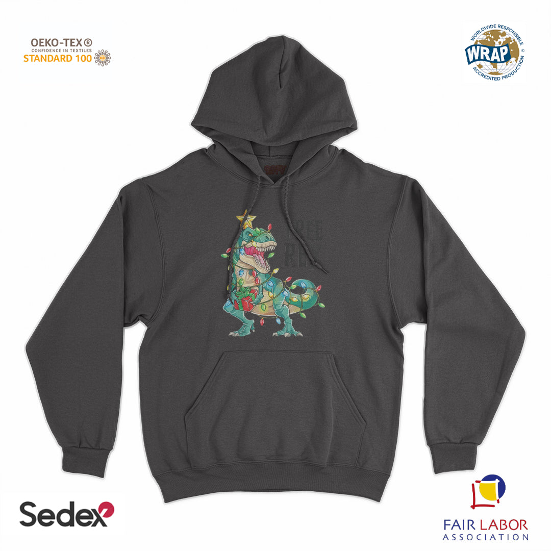 felpa_cappuccio cappuccio unisex- natale rex