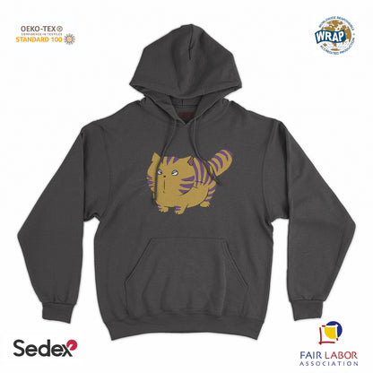 felpa_cappuccio cappuccio unisex- gatto luciano