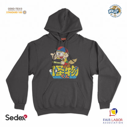 felpa_cappuccio cappuccio unisex- principe dei mostri giapponese