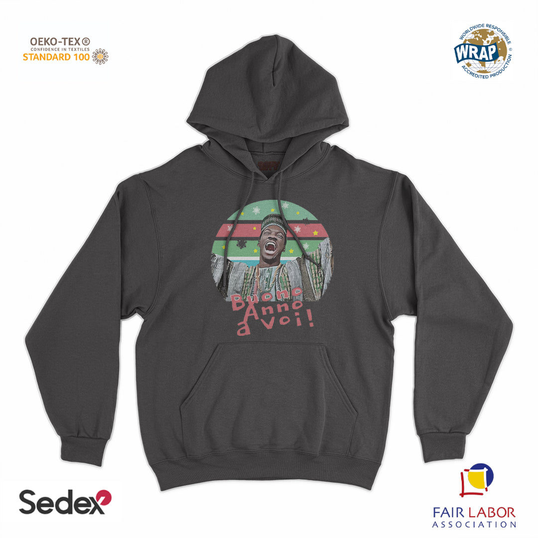 felpa_cappuccio cappuccio unisex- buono anno a voi una poltrona per due