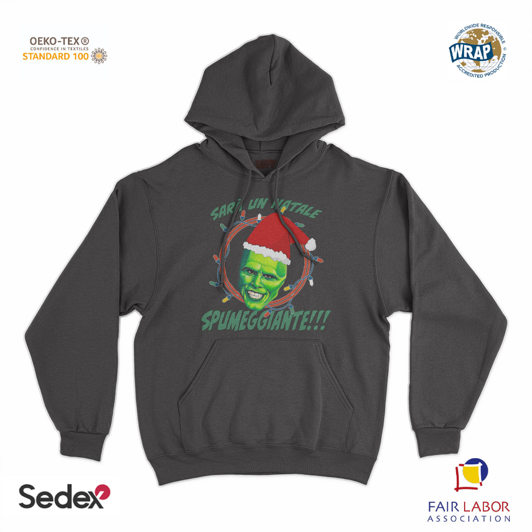 felpa_cappuccio cappuccio unisex- un natale spumeggiante the mask