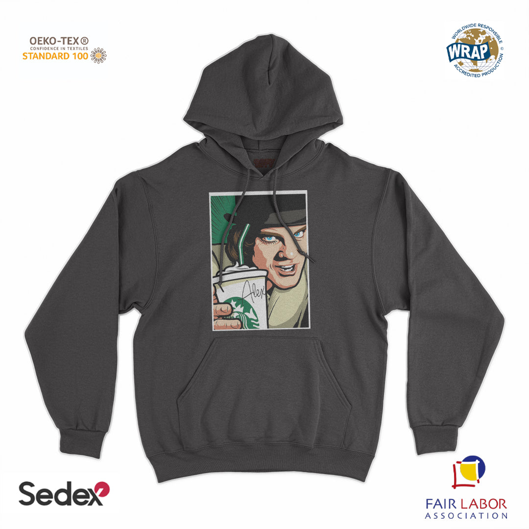 felpa_cappuccio cappuccio unisex- arancia mec