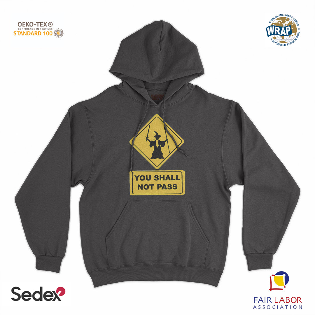 felpa_cappuccio cappuccio unisex- gandalf cartello