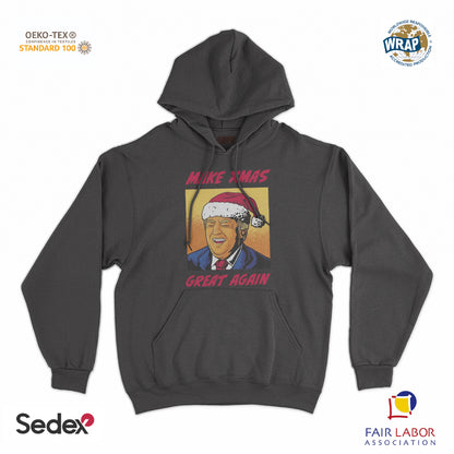 felpa_cappuccio cappuccio unisex-donald make xmas great again natale