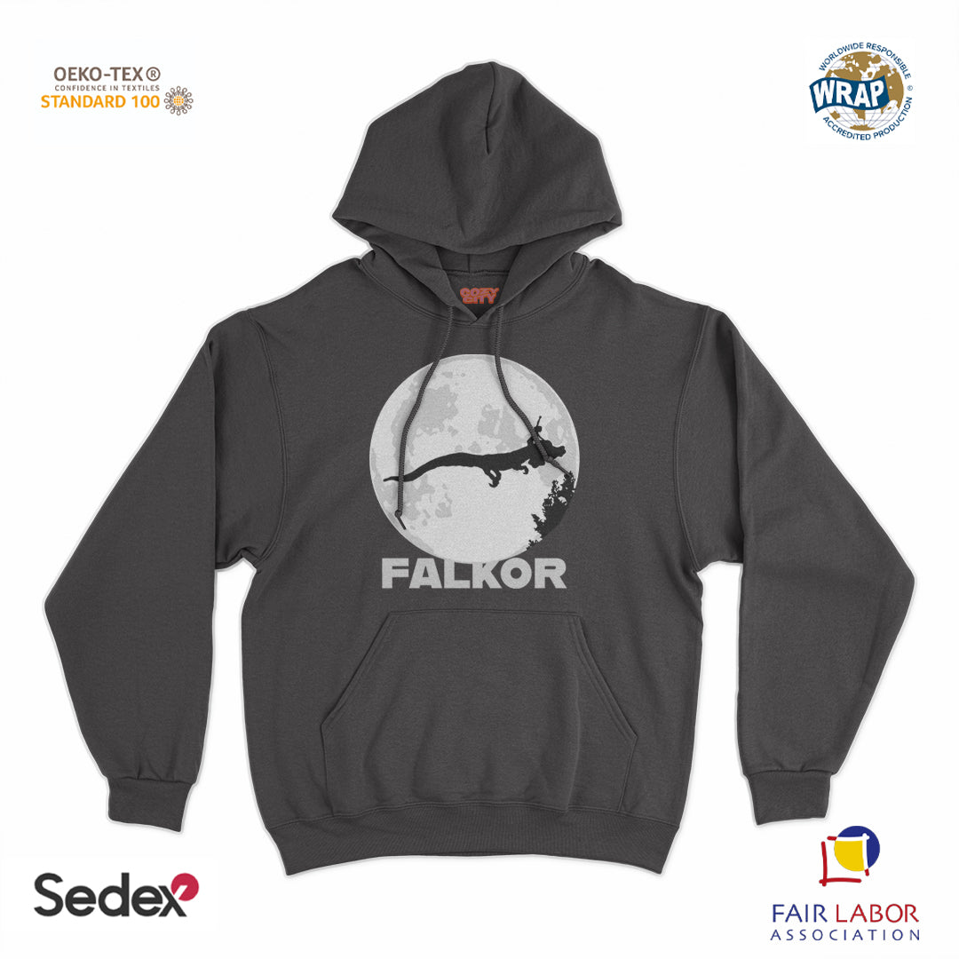 felpa_cappuccio cappuccio unisex- drago fortunato s infinita