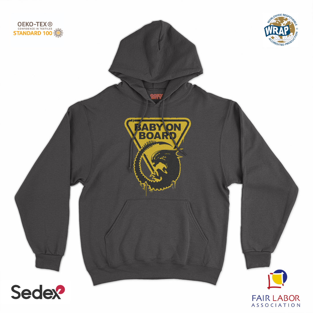 felpa_cappuccio cappuccio unisex- baby on borad alieno