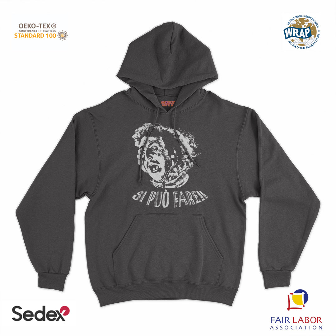 felpa_cappuccio cappuccio unisex- dottore f si puo fare