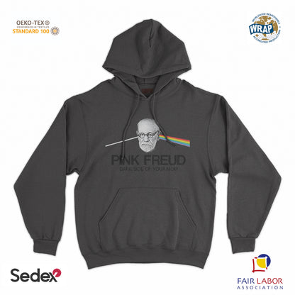 felpa_cappuccio cappuccio unisex- pink froyd