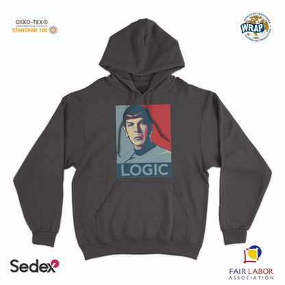 felpa_cappuccio cappuccio unisex- spock logic