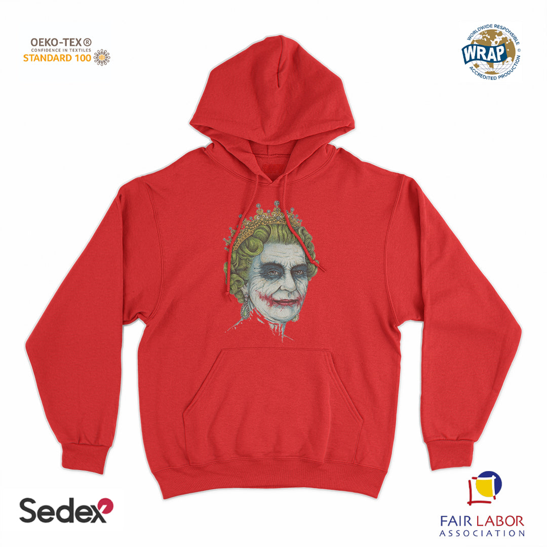 felpa_cappuccio cappuccio unisex- joker regina queen