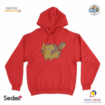 felpa_cappuccio cappuccio unisex- gatto luciano