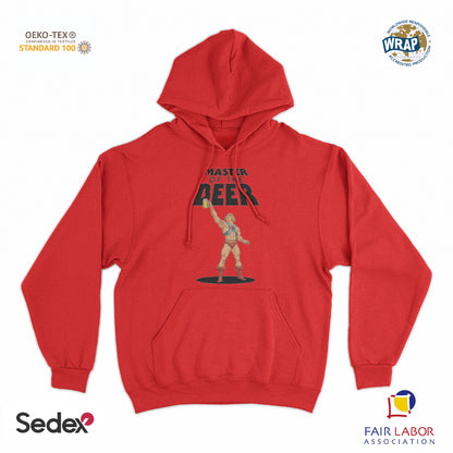 felpa_cappuccio cappuccio unisex- master of the beer