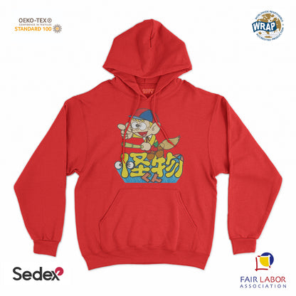 felpa_cappuccio cappuccio unisex- principe dei mostri giapponese