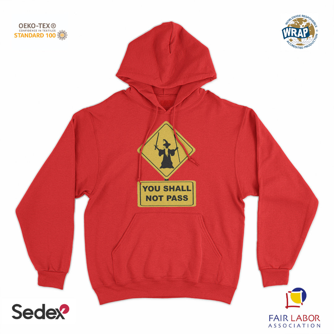 felpa_cappuccio cappuccio unisex- gandalf cartello