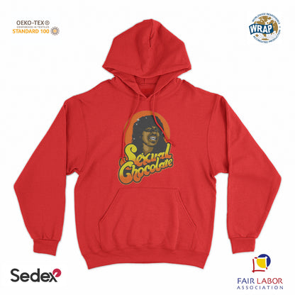 felpa_cappuccio cappuccio unisex- sexual chocolate