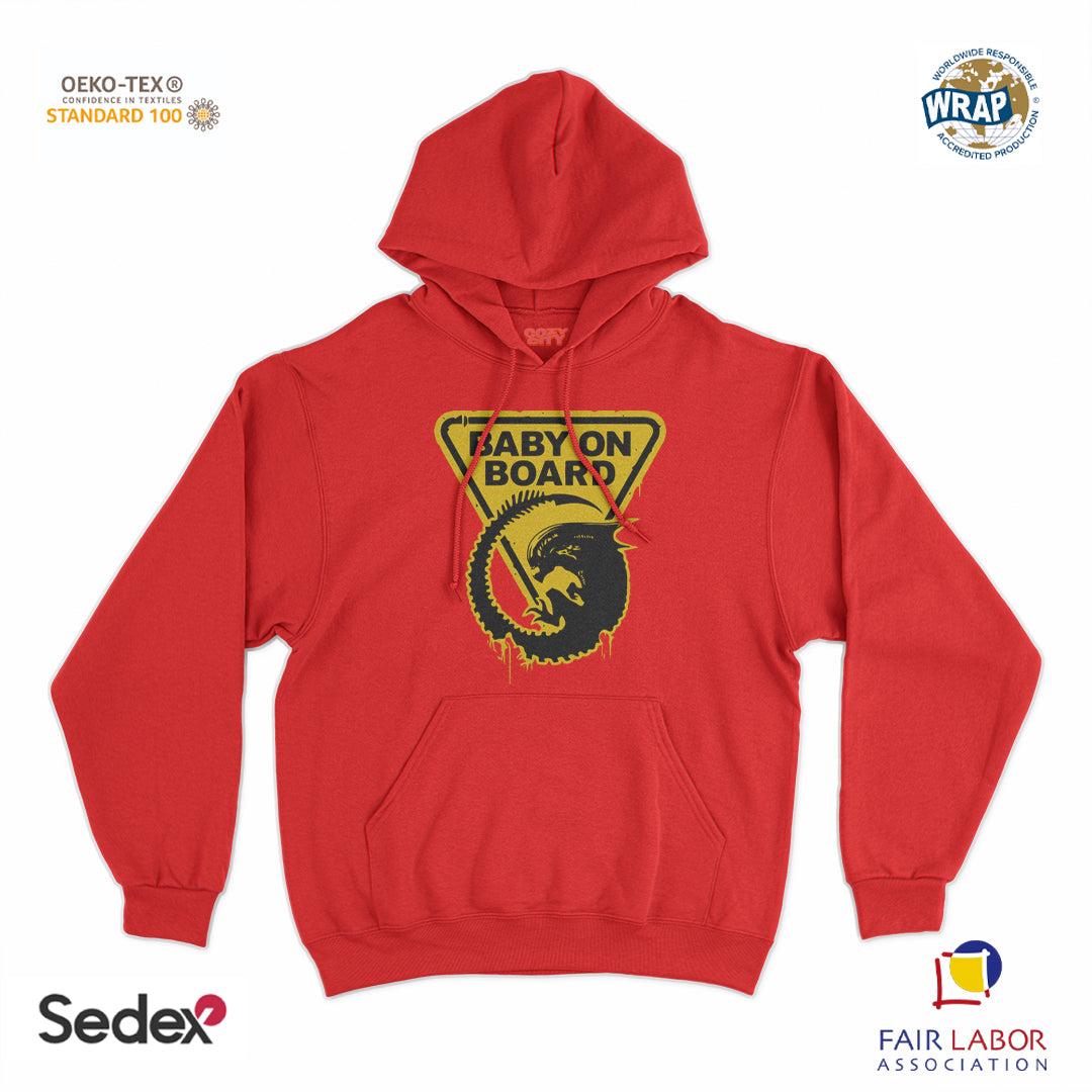 felpa_cappuccio cappuccio unisex- baby on borad alieno