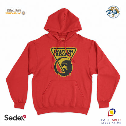 felpa_cappuccio cappuccio unisex- baby on borad alieno