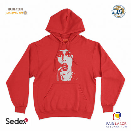 felpa cappuccio unisex- rocky face