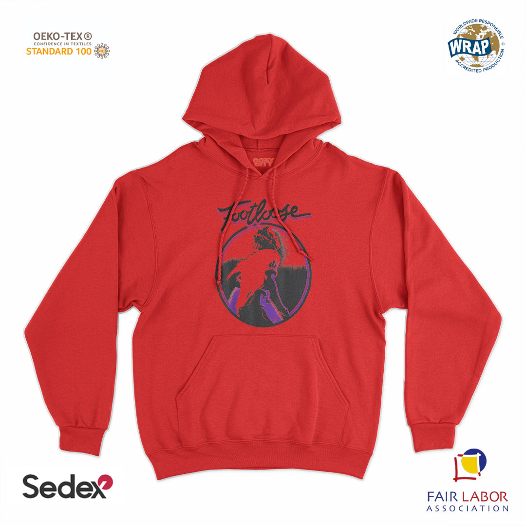 felpa cappuccio unisex- balli pericolosi