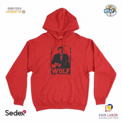 felpa cappuccio unisex- mr wolf