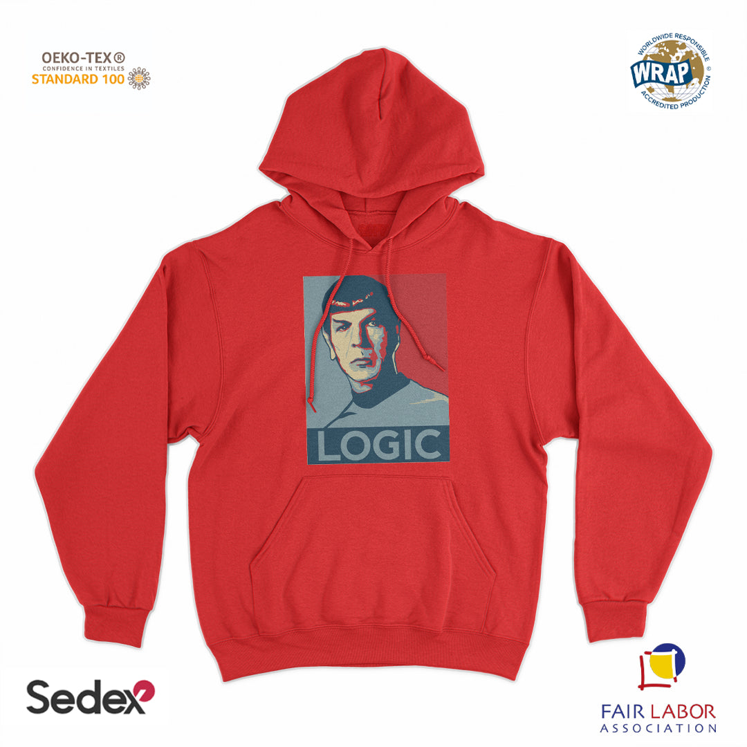 felpa_cappuccio cappuccio unisex- spock logic