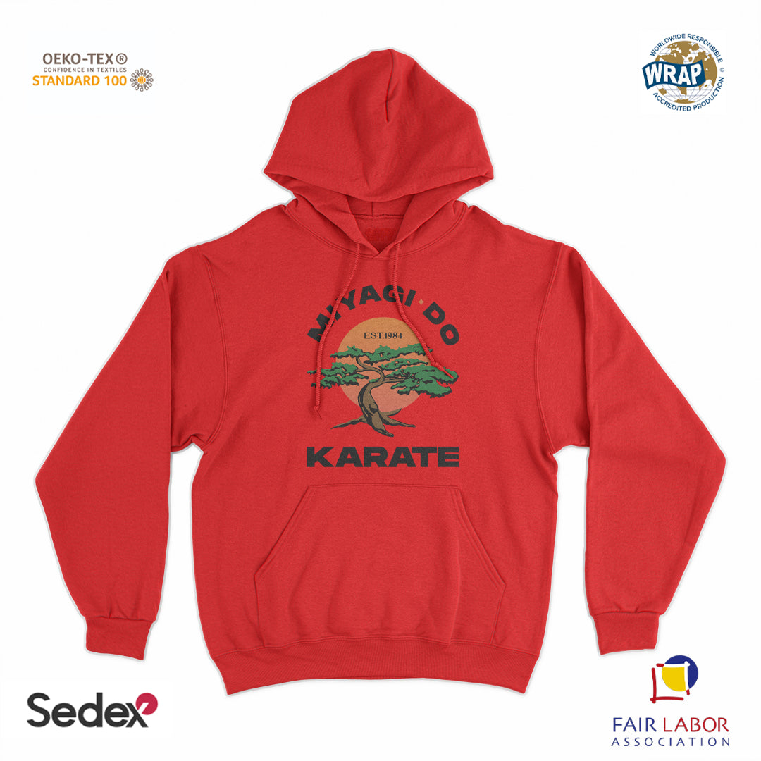felpa_cappuccio cappuccio unisex- miyagi do karate