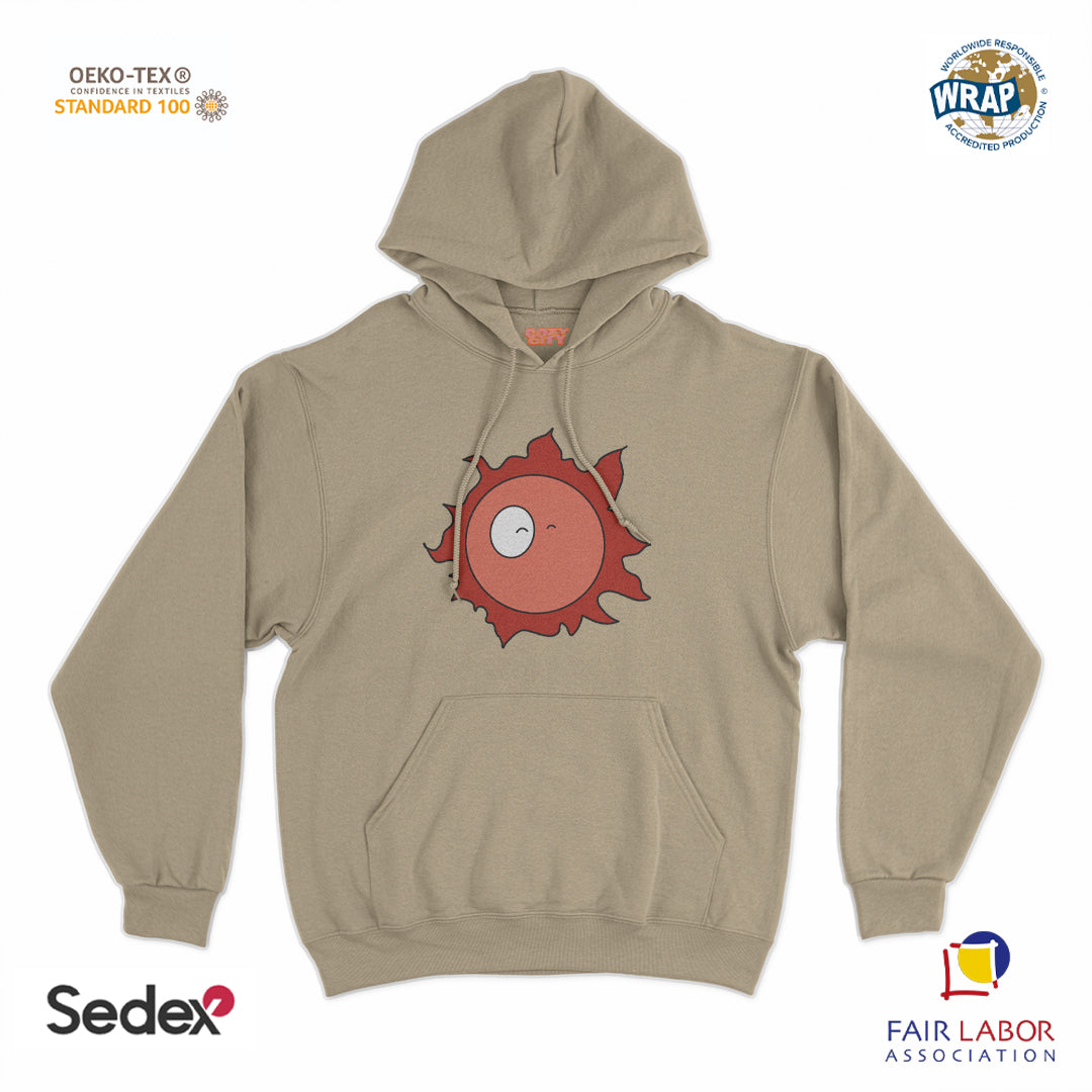 felpa_cappuccio cappuccio unisex- sole manga