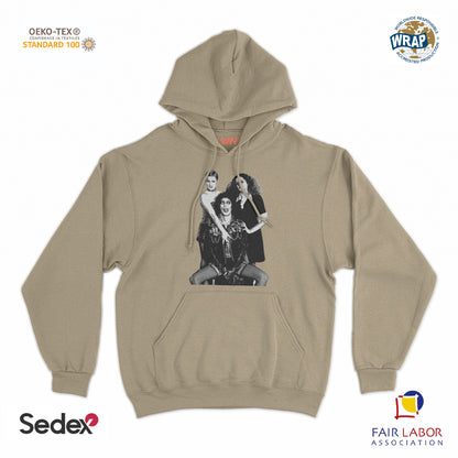felpa cappuccio unisex- rocky show