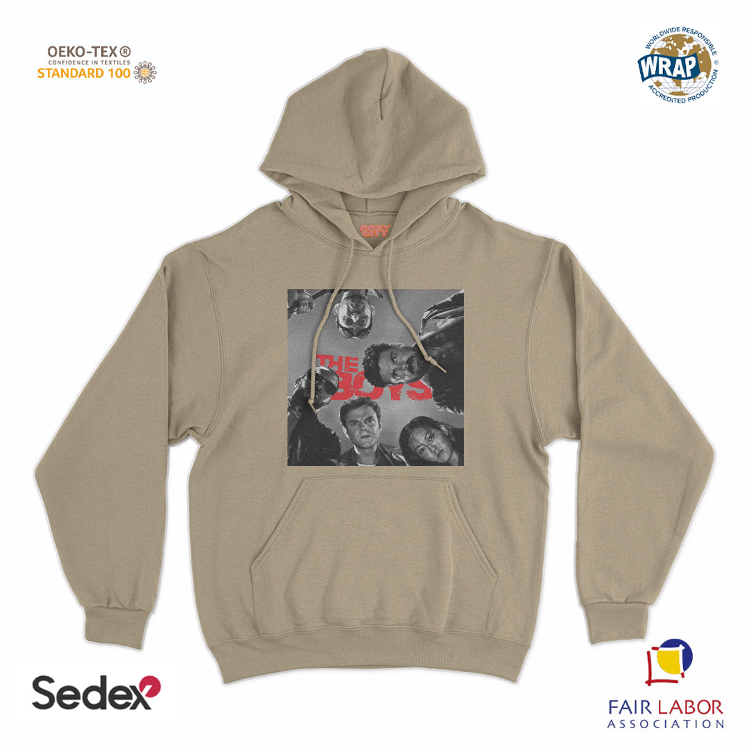 felpa_cappuccio cappuccio unisex- i ragazzi logo