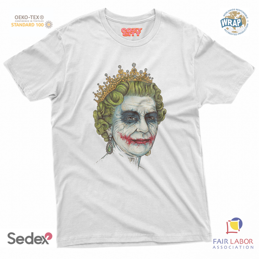 maglietta t-shirt- joker regina queen