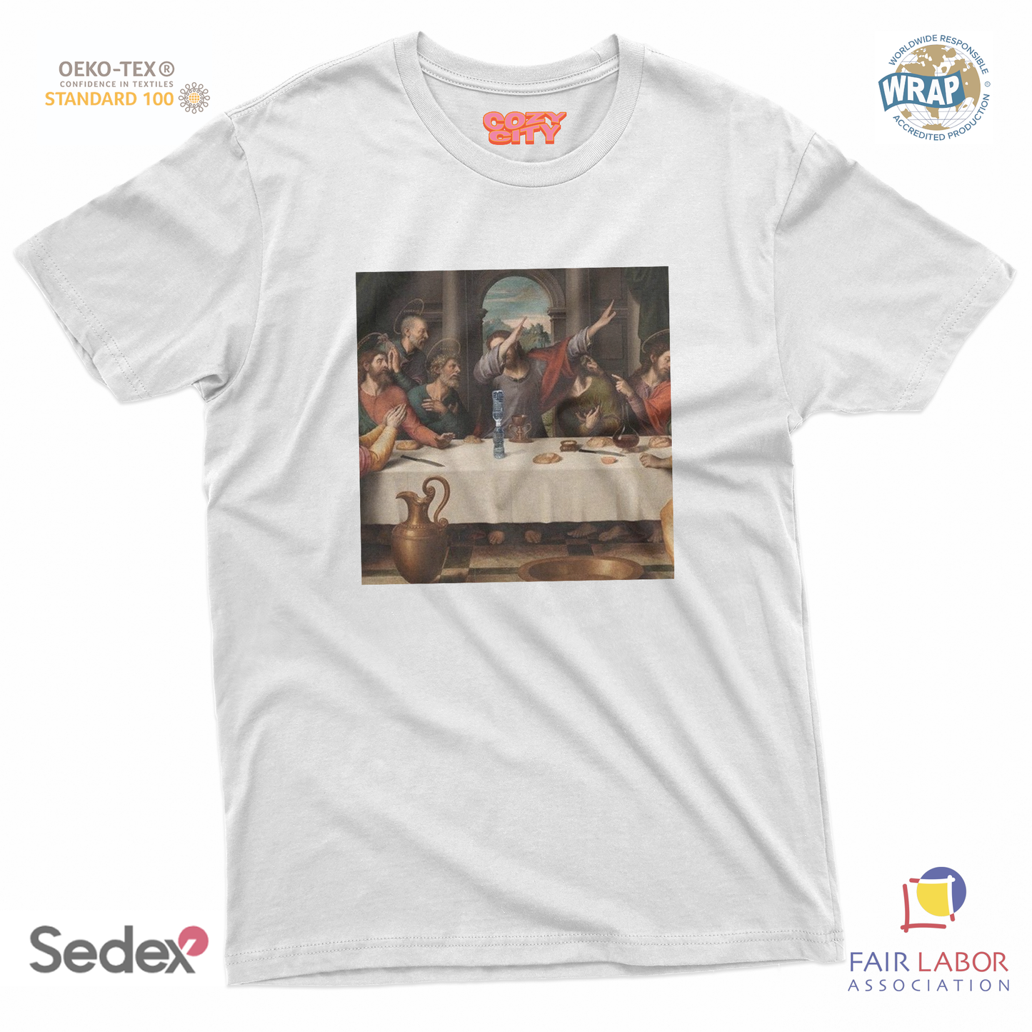 maglietta t-shirt-6 ultima cena dab