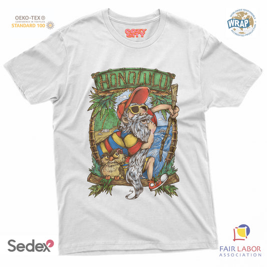 maglietta t-shirt- spada nella roccia honolulu