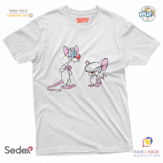 maglietta t-shirt- topi mignolo laboratorio