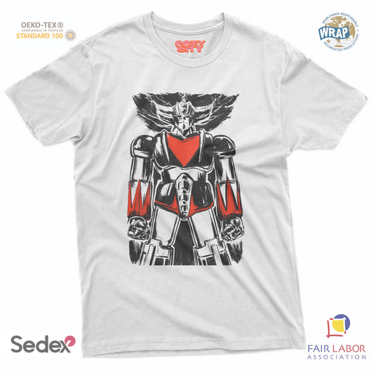 maglietta t-shirt- robottone art