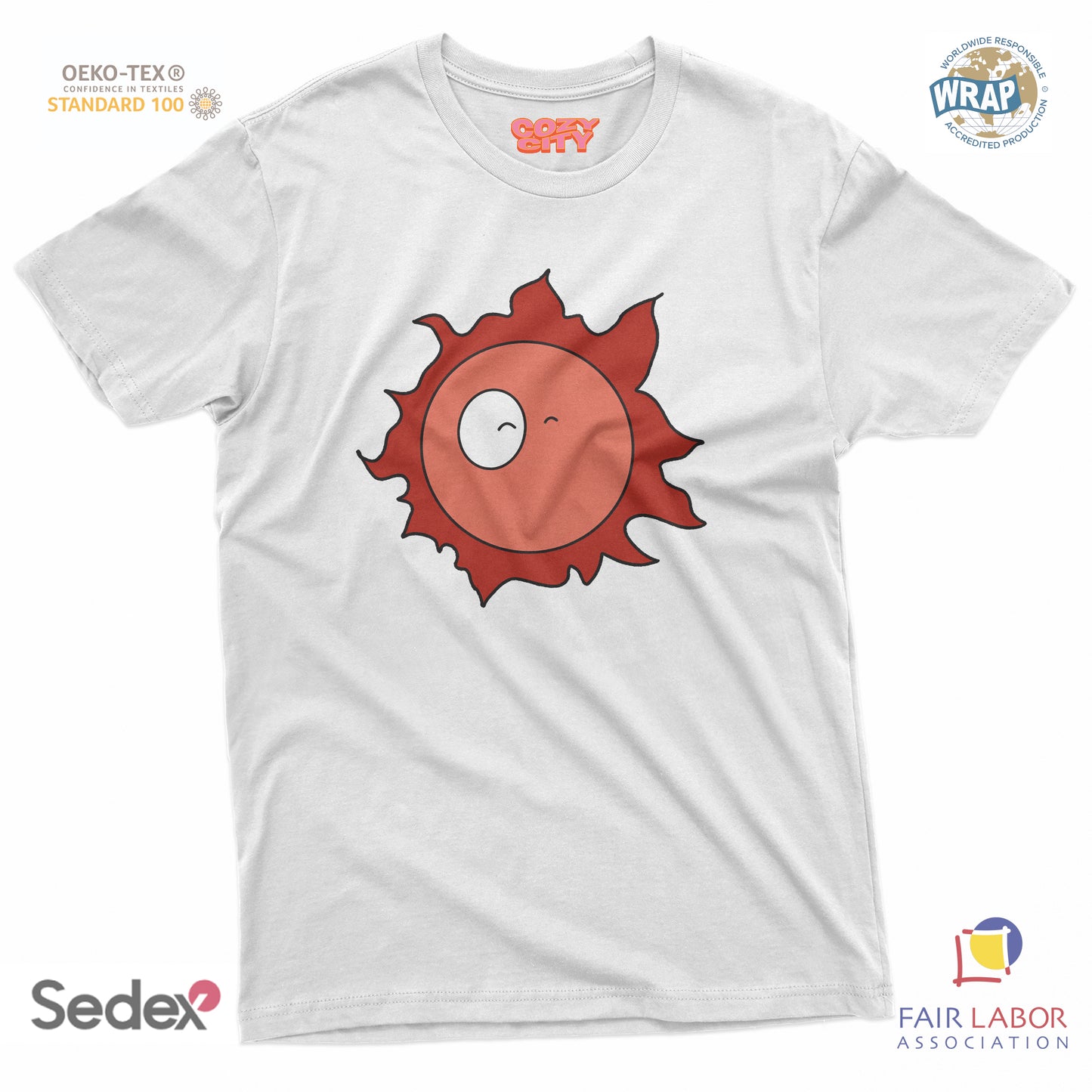 maglietta t-shirt- sole manga