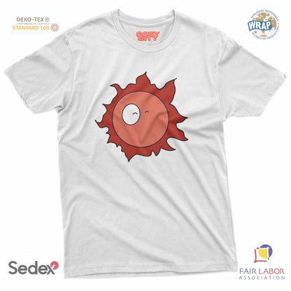 maglietta t-shirt- sole manga