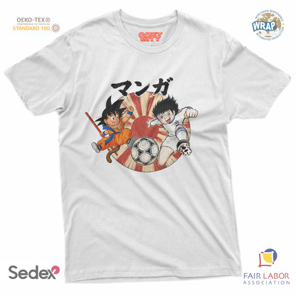 maglietta t-shirt- Combo manga HG