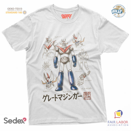 maglietta t-shirt- robottone z