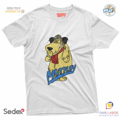 maglietta t-shirt- cane che ride