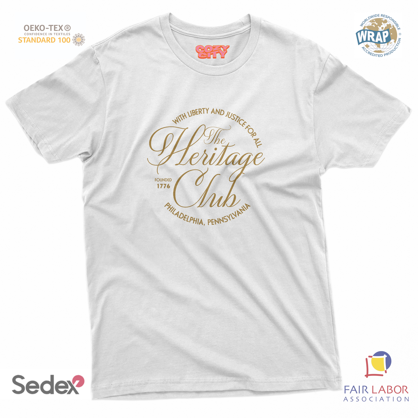 maglietta t-shirt- the heritage club